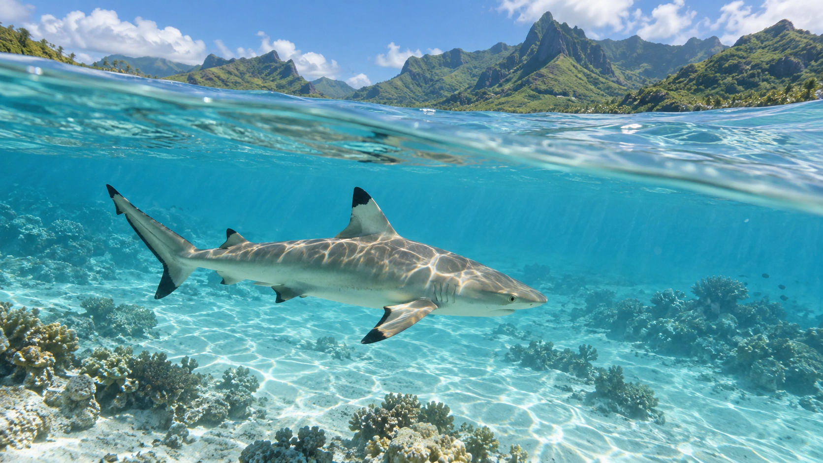Sharks of French Polynesia, Guardians of the Lagoon
